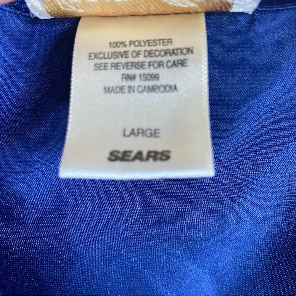 Vintage Blue Slip Dress Lingerie - Picture 6 of 6
